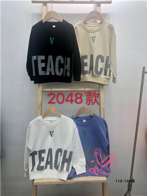 W68742048男中大童长袖卫衣MD