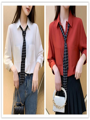 W3926788女中袖衬衫MD