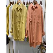 W70366812女长袖衬衫MD