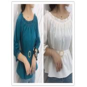 W70377330女中袖衬衫MD