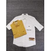 W1382908男中袖衬衫HD质