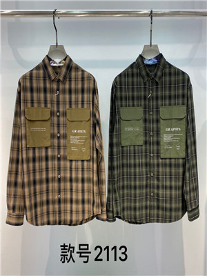 W31432113 男长袖衬衫MD(系)