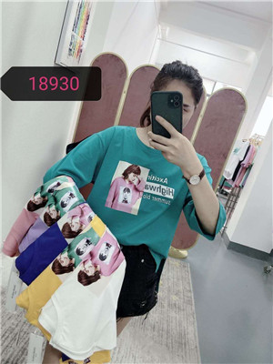 W381618930女中袖T恤HH