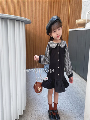 W64056678-1女中小童秋季连衣裙HD