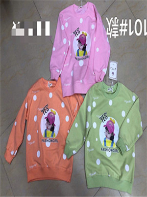 W3565101女大童长袖卫衣MD