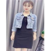 W70422195女秋季两件套裙MD