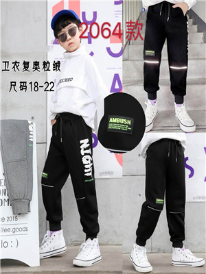 W68742064 男中小童休闲长裤MD