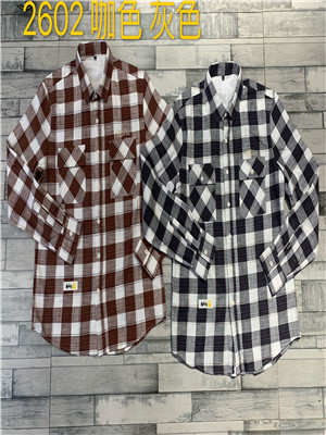 W05172602 男长袖衬衫MD(磨毛)