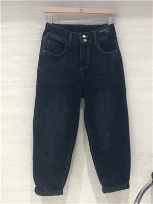 W150798360女牛仔长裤(植绒)MD