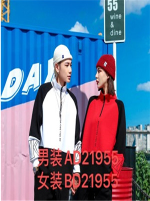 W0745955B情侣女长袖卫衣HH