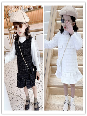 W655228105女中小童秋季连衣裙MD#90-120