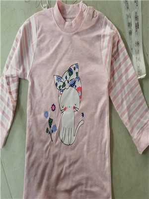 W40019830女中童长袖睡衣MD