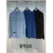 W3143532 男长袖衬衫HD(可外穿)