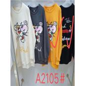 W67252105 女长袖卫衣MD(系)