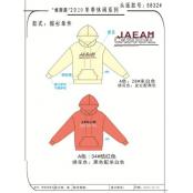 W35505832女长袖带帽卫衣(双面绒)MD