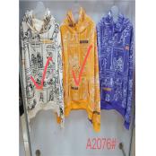 W67252076-1女长袖带帽卫衣(加绒)MD