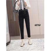 W38406076女牛仔长裤(植绒)MD