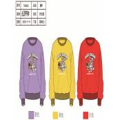 W34588263男女大童长袖卫衣(加绒)MD