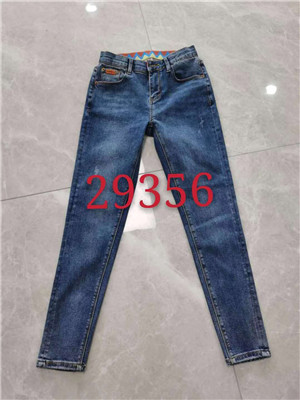 020K29356-1女牛仔长裤(抓毛)MD