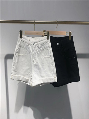 020K210027女牛仔三分裤MD