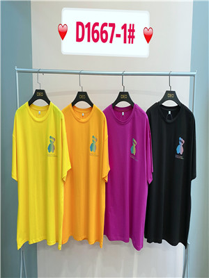 020T1667-1女短袖T恤HH(系)