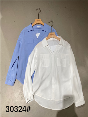 020C30324女长袖衬衫(系)MD