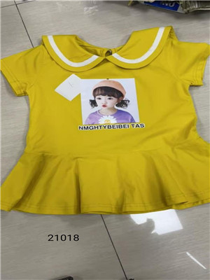 030Q21018女中童夏季连衣裙(系)MD