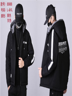 010W8988 男加厚羽绒外套MD