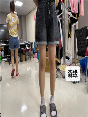 020K9001女牛仔三分裤MD