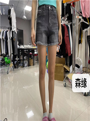 020K9007女牛仔三分裤MD