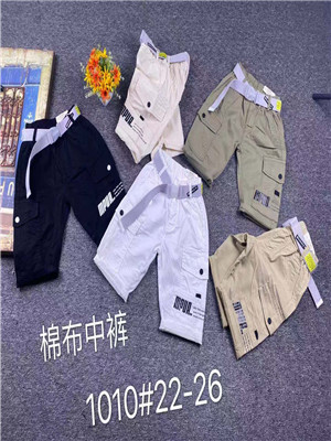 030K1010男中童休闲七分裤HD