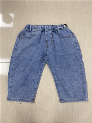 030K1214女大童牛仔长裤MD