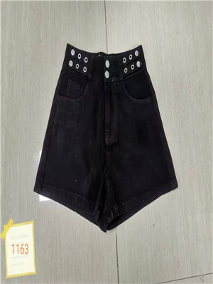 020K1163女牛仔三分裤MD
