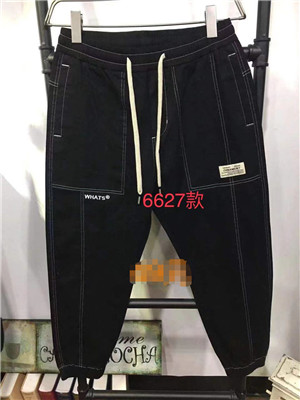 010K6627 男休闲九分裤HH