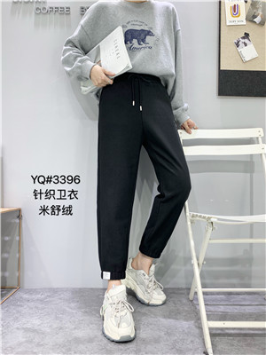 020K3396女休闲长裤(加绒)MD