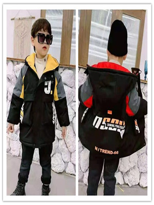 030W1228男大童加厚外套MD