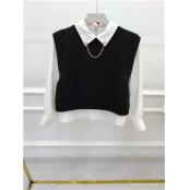 020C8303女长袖衬衫两件套MD