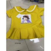 030Q21018女中童夏季连衣裙(系)MD