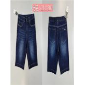 010K1209 男商务牛仔中裤MD