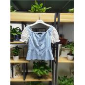 020C025女短袖衬衫(系)MD