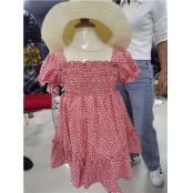 030Q28362女中童夏季连衣裙MD