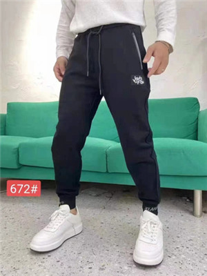 011K672 男休闲加绒长裤HH