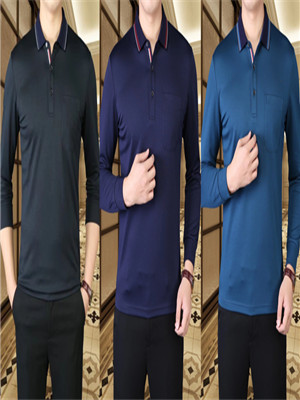 011T1826 男商务长袖T恤HH