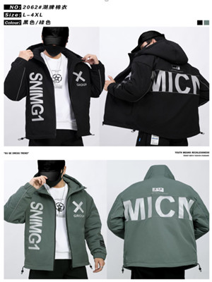 011W2062 特价男加厚外套MD