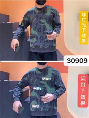 010T30909 男长袖加绒卫衣HH