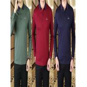 011T1796 男商务长袖T恤HH