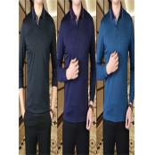 011T1826 男商务长袖T恤HH